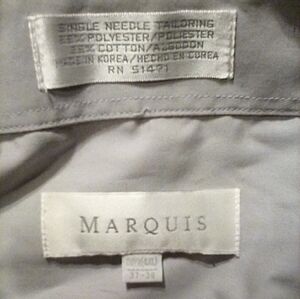 Marquis Men Made in Korea Dress shirt